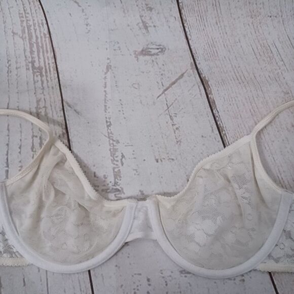 Jockey Lace Bra Underwired Unpadded Size 34C - Picture 7 of 10